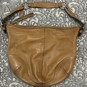 Coach Tan Leather Sogo Shoulder Bag Vintage